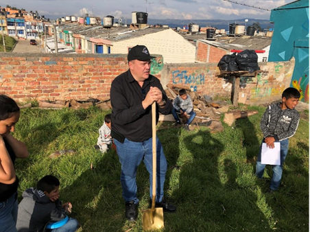 5 - Darren McCrea at the breaking of ground ceremony
